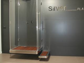 Piatto doccia sospeso, SILVERPLAT SILVERPLAT Baños modernos