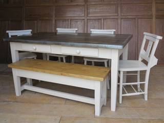 Bespoke Zinc Tables are available to order from UKAA, UKAA | UK Architectural Antiques UKAA | UK Architectural Antiques Cozinhas industriais