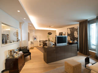 Wohnung, Apartment, Elke Altenberger Interior Design & Consulting Elke Altenberger Interior Design & Consulting Phòng khách