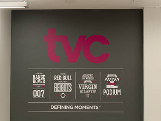 TVC: Office Branding Graphics, Vinyl Impression Vinyl Impression Modern walls & floors