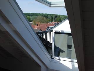 Haus MK, Nähe Frankfurt, SIMONE JÜSCHKE INNEN|ARCHITEKTUR SIMONE JÜSCHKE INNEN|ARCHITEKTUR Cửa sổ & cửa ra vào phong cách hiện đại