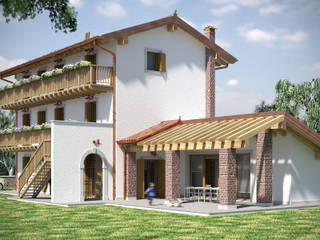 residenziale - classic design, dellaschiava dellaschiava Casas campestres