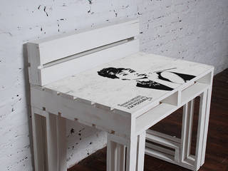 Biurko Audrey/ Audrey Desk 70x100, Tailormade Furniture Tailormade Furniture مكتب عمل أو دراسة