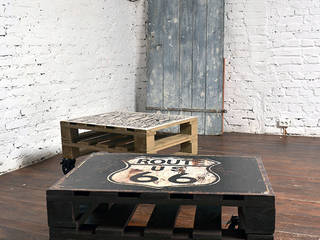 Stoliki kawowe LOFT/ LOFT coffee tables 60x80, Tailormade Furniture Tailormade Furniture غرفة المعيشة