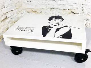 Stolik kawowy Audrey/ Audrey coffee table 60x80, Tailormade Furniture Tailormade Furniture Ruang Keluarga Gaya Skandinavia
