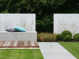 Lounge tuin, Tuinarchitectengroep ECO Tuinarchitectengroep ECO 모던스타일 정원