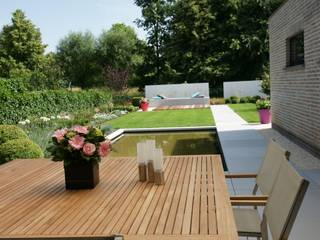 Lounge tuin, Tuinarchitectengroep ECO Tuinarchitectengroep ECO Jardines de estilo moderno