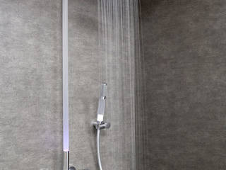 La colonne de douche lumineuse LINEA + LUX gled, Sarodis Sarodis Modern bathroom