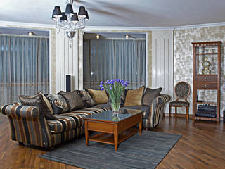 Квартира 210 м.кв., Соловьева Мария Соловьева Мария Classic style living room