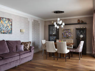 квартира 142 м.кв., Соловьева Мария Соловьева Мария Classic style living room