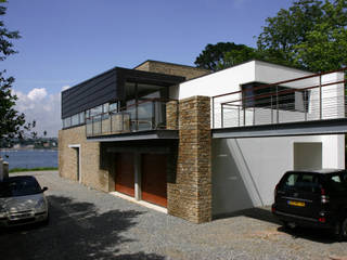 Maison à Plougastel (Finistère), Atelier de l'Ile Atelier de l'Ile Casas modernas