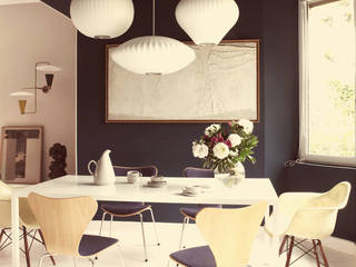 Maud et Gabriel, Ludlow Interior Ludlow Interior Modern Dining Room