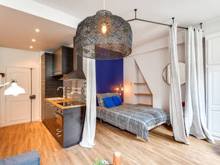 PARIS 4 30m2, blackStones blackStones Scandinavian style bedroom