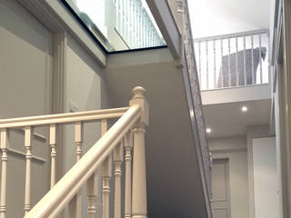 Loft Conversion in Highgate, GK Architects Ltd GK Architects Ltd Stairs