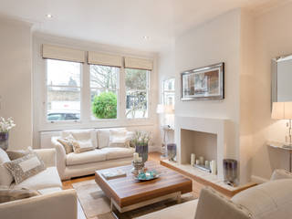 Living room : Neutral tones In:Style Direct Salas de estilo minimalista
