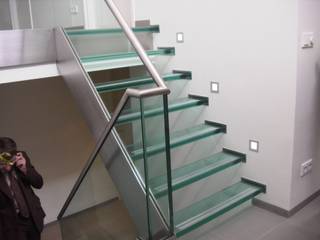 woning Helmond, Snep Exclusieve Metalen BV Snep Exclusieve Metalen BV Pasillos, vestíbulos y escaleras modernos