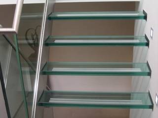 woning Helmond, Snep Exclusieve Metalen BV Snep Exclusieve Metalen BV Modern corridor, hallway & stairs