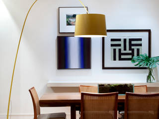 Sala de Jantar Angela Medrado Arquitetura + Design Salas de jantar ecléticas