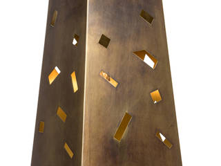 Pyra-Lamp, METAL INTERIOR METAL INTERIOR Industrial style living room Copper/Bronze/Brass