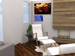 APARTAMENTO RT, ESTUDIO ARK IT ESTUDIO ARK IT Salones de estilo moderno