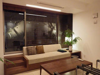 ガーデンテラスのあるオフィス, Style is Still Living ,inc. Style is Still Living ,inc. Ausgefallene Arbeitszimmer