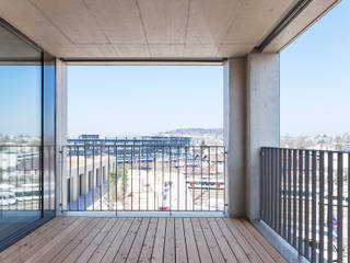 Neubau Eventkomplex und 21 Wohnungen, CH-Winterthur, Graf Biscioni Architekten AG Graf Biscioni Architekten AG Commercial spaces