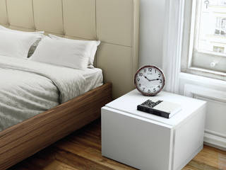 SLEEPING, Temahome Temahome Modern style bedroom Wood Wood effect