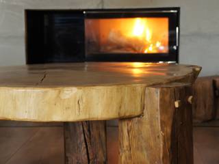 Table oak 150 years, Old Wood Design Old Wood Design Salones rústicos de estilo rústico