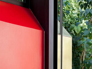 Extension bioclimatique d'une maison individuelle, Ket-Chup Ket-Chup Janelas e portas minimalistas
