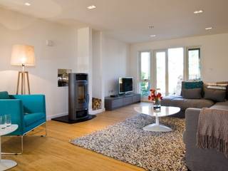 Peace At Last, Una St Ives, iroka iroka Modern living room