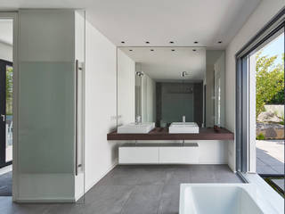 Wohnhaus_S, Fachwerk4 | Architekten BDA Fachwerk4 | Architekten BDA Salle de bain moderne