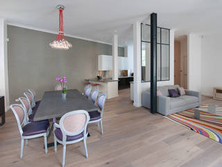 H2C DESIGN / 250M2 PARIS 16, H2C GROUP H2C GROUP Comedores de estilo moderno