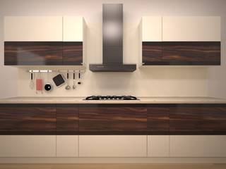 Tricolor Classic Kitchen Pvt Ltd Modern kitchen Cabinets & shelves