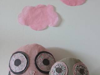 Doudous décoratifs, Zolé Zolé Ausgefallene Kinderzimmer Flachs/Leinen Pink