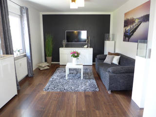 Bewohntes Zweifamilienhaus in Bochum, raumessenz homestaging raumessenz homestaging