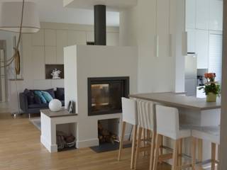 Rénovation maison de ville, B by Lulea B by Lulea 모던스타일 다이닝 룸