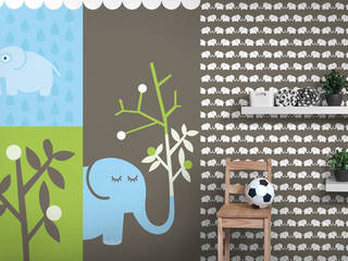 Kollektion Elephants, for him , Designstudio DecorPlay Designstudio DecorPlay Modern Kid's Room