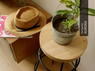 Muebles de estilo Panal, PANAL PANAL غرفة المعيشة خشب Wood effect
