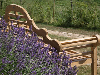 Banc en Teck BABYLONE teckandco.com Jardin classique Meubles