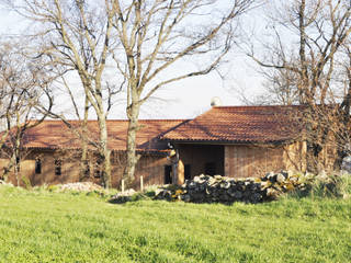 Maison au coeur du Parc du Pilat, Empreinte Constructions bois Empreinte Constructions bois Casas ecléticas