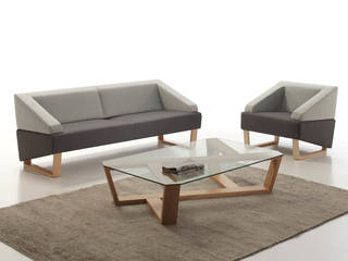 LOOK sofá y butaca, BELTÁ & FRAJUMAR BELTÁ & FRAJUMAR Minimalist living room