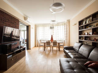 Garibaldi-flat, ORT-interiors ORT-interiors غرفة المعيشة