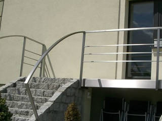 Treppengeländer, Stalmach Group Stalmach Group Pasillos, vestíbulos y escaleras de estilo moderno