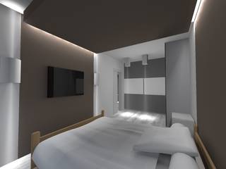 ABITAZIONE PRIVATA, Giuseppe Strippoli Designer Giuseppe Strippoli Designer Modern style bedroom