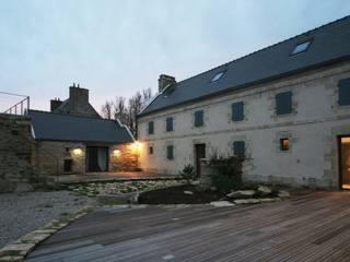 Rénovation Complète d'une Longère à Plouhinec, LE LAY Jean-Charles LE LAY Jean-Charles Casa rurale