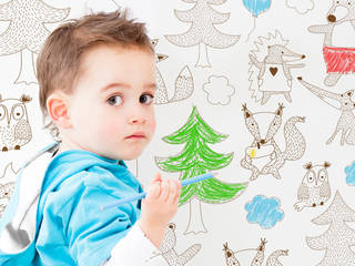 Kollektion Party in the woods, Designstudio DecorPlay Designstudio DecorPlay Moderne Kinderzimmer