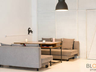 Jasna Sprawa Studio, Blok projekt Blok projekt Scandinavian style living room