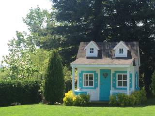 Backyard Cottage, Minik Ev Minik Ev 클래식스타일 정원