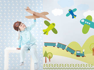 Kollektion Moving, Designstudio DecorPlay Designstudio DecorPlay Modern nursery/kids room