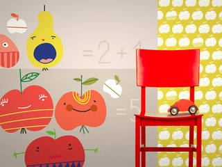 Kollektion Apples, Designstudio DecorPlay Designstudio DecorPlay Moderne Kinderzimmer